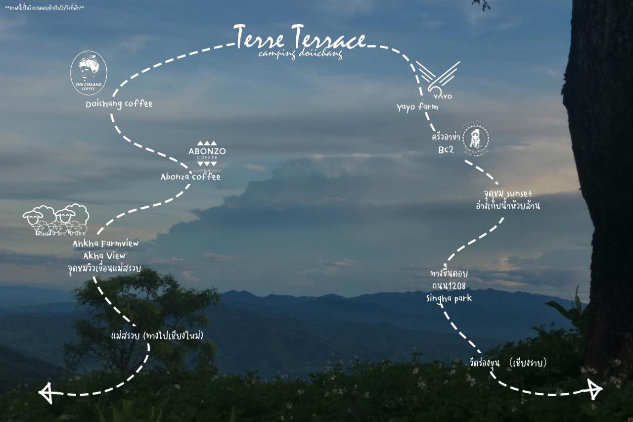 Terre Terrace Glamping - Doichang Ban Huai Khai Zewnętrze zdjęcie